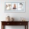 ArtToFrames Collage Photo Picture Frame with 3 - 8.5x11 inch Openings, Framed in White with Over 62 Mat Color Options and Plexi Glass (CSM-3966-28)
